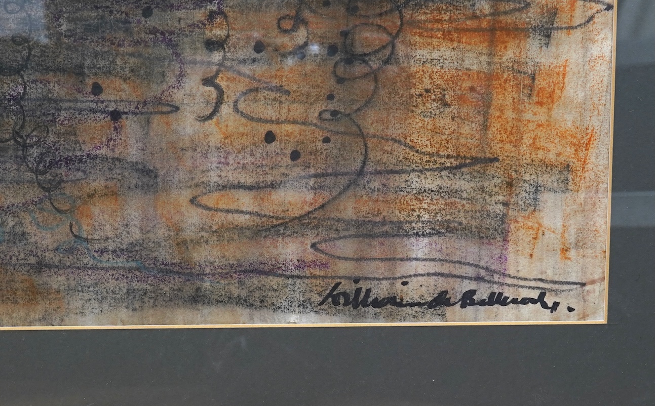 William de Belleroche (1912-1969), Still life of a dead fish, signed and dated 4th June ‘64, watercolour, 49 x 70cm